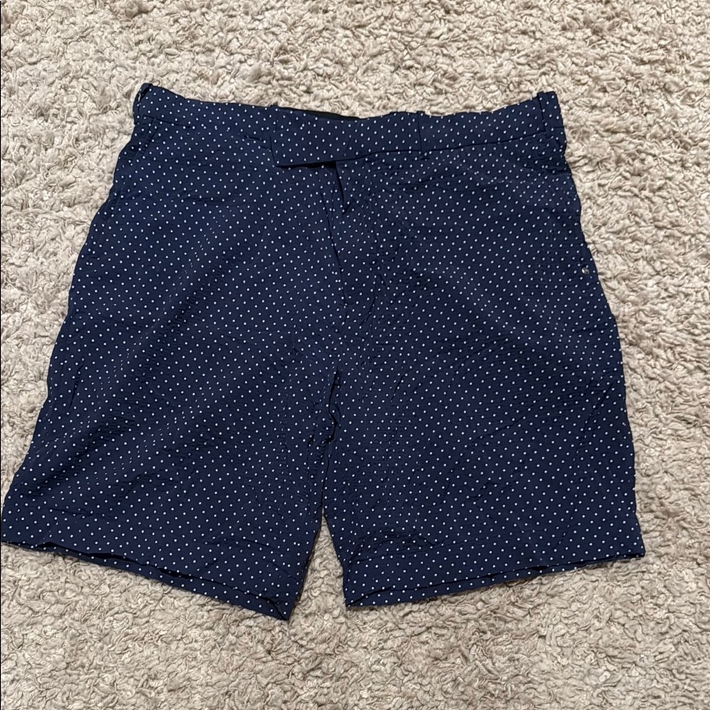 RLX Ralph Lauren Men's Navy Polka Dot Golf Shorts 36 Waist
